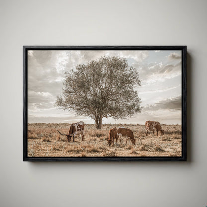 Western Landscape Art - Flint Hills Rustic Wall Decor