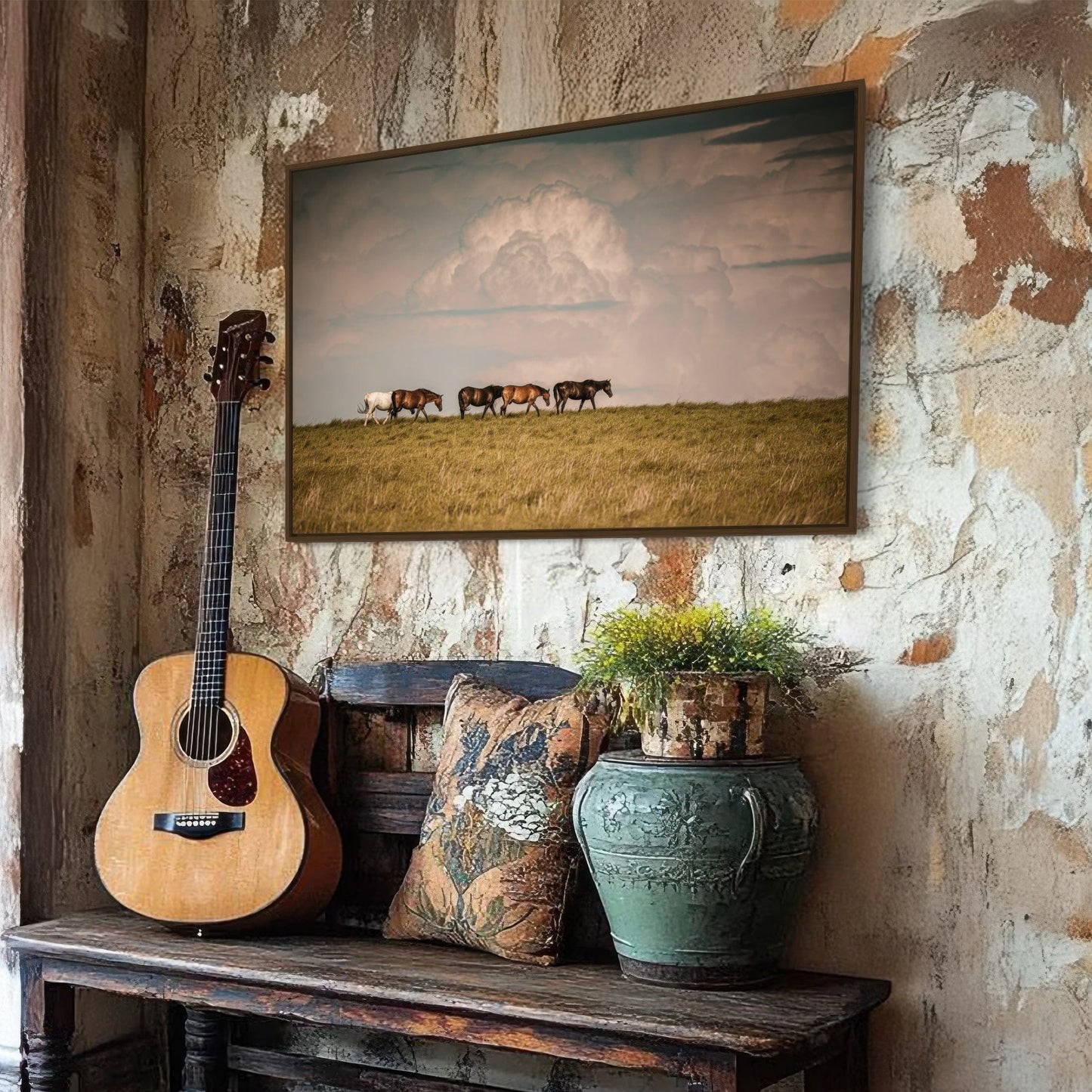Wild Horse Canvas Print Wall Art Teri James Photography