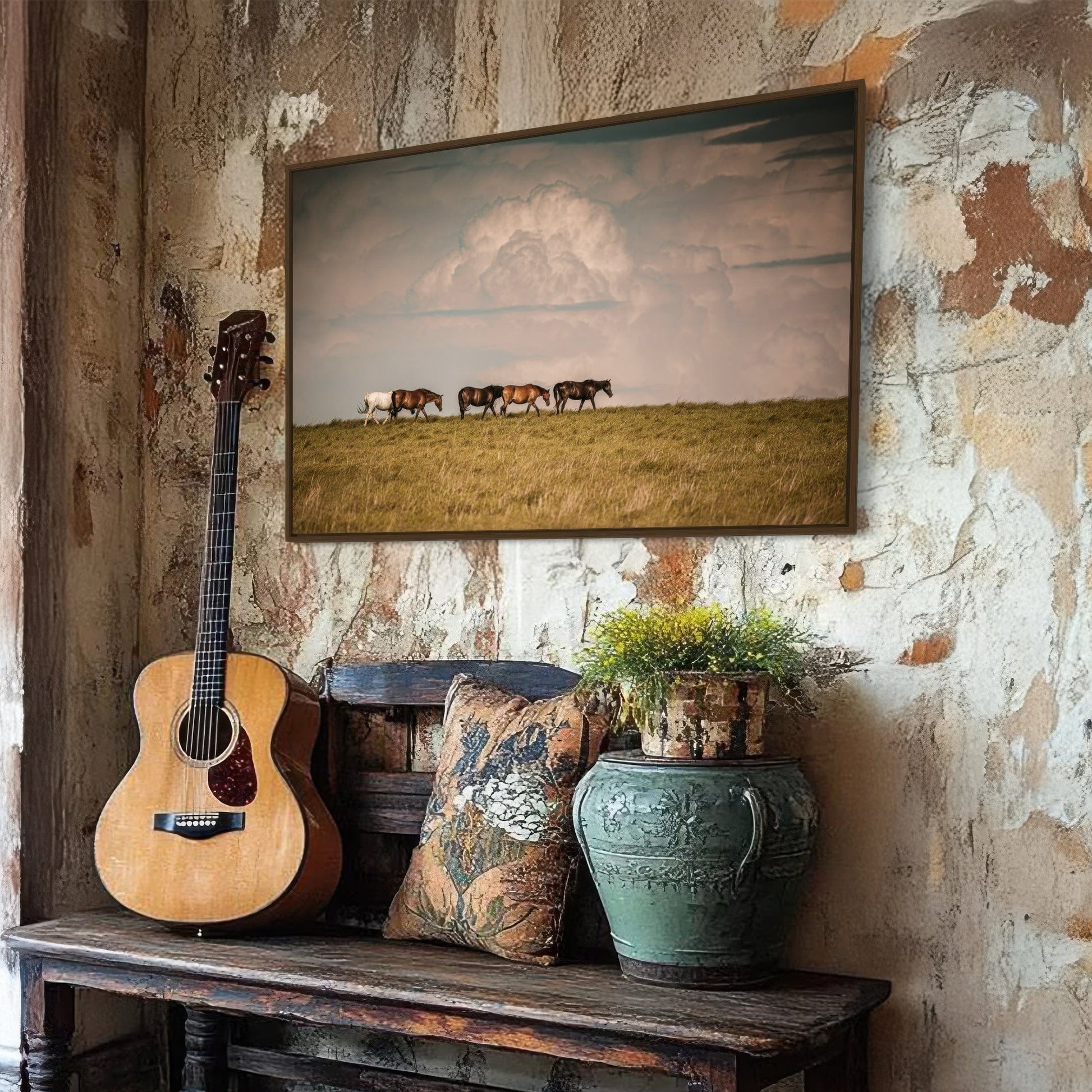Wild Horse Canvas Print Wall Art Teri James Photography