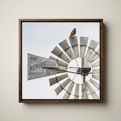 Windmill Wall Decor - Modern Farmhouse Art
