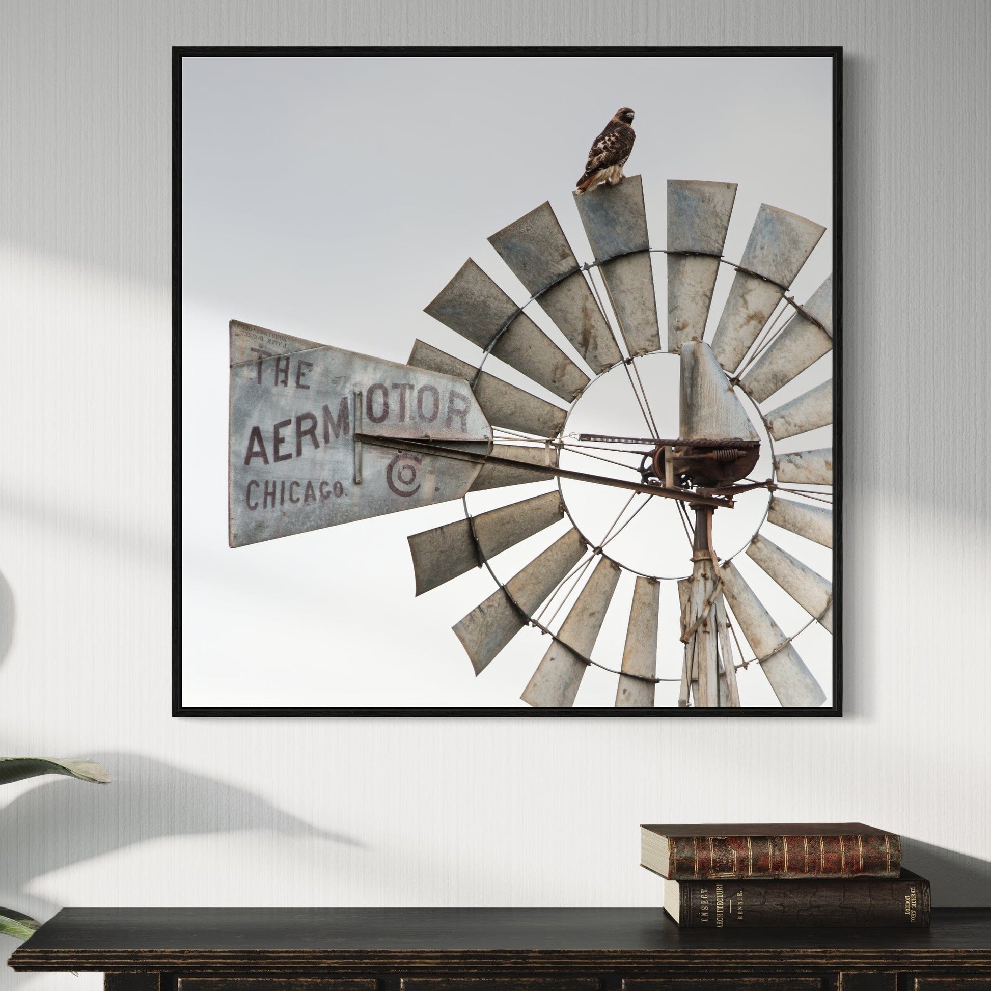 Windmill Wall Decor Modern Farmhouse Art Wall Art Teri James Photography