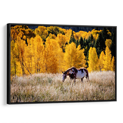 Wyoming Wall Art Canvas Print Canvas-Black Frame / 12 x 18 Inches Wall Art Teri James Photography
